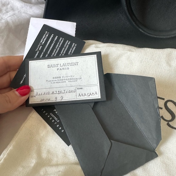 Yves  Saint Laurent  including Original Dust-bag , Card and Authenticity card - Picture 11 of 11